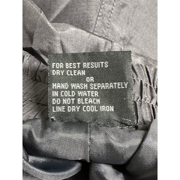 Otello Pelle Track Suit Womens Small Gray Brown Silk Windbreaker Jacket Pants‎ - Picture 13 of 16